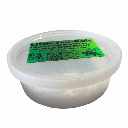 LSP 1 Gallon Salt Mix - Little Sea-Pals - For Sea-Monkey, Aqua-Dragons, Brine Shrimp & More