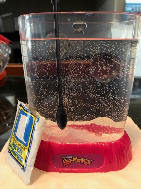 LSP Tank Scraper and Mixing Spoon for Sea-Monkeys & Brine Shrimp Tanks Little Sea Pals