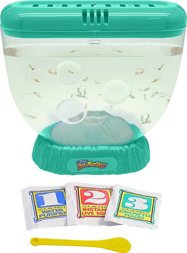 Sea-Monkeys® Ocean Volcano - World's Only Instant Pet Toy - Ages 6+ (Pack of 1) Brine Shrimp Toy Aquarium Kit