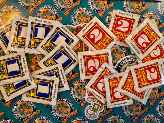 1-Gallon Sea-Monkey Pouch Package World's Only Instant Pet Toy - Ages 6+  Brine Shrimp Aquarium Kit