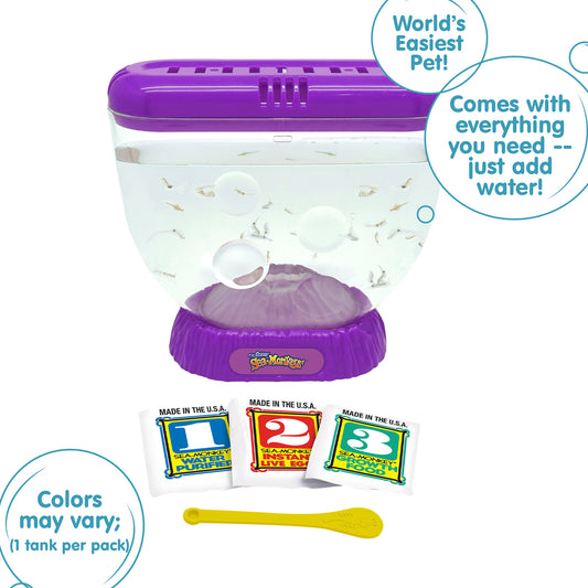 Sea-Monkeys® Ocean Volcano - World's Only Instant Pets® - Assorted Colors - Ages 6+ (Pack of 1)